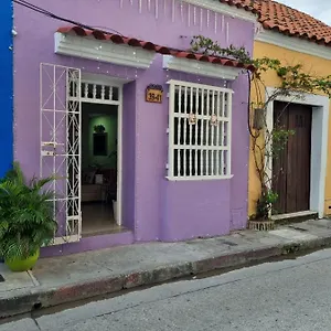 Quarto em Acomodações Particulares Casa Rebecca 39-41, Cartagena